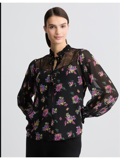 Camicia in georgette floreale Liu Jo | WA5252T4050.M9473